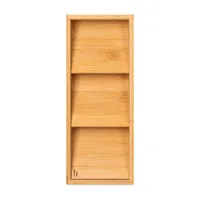Home Expressions Bamboo In- Drawer Utensil Holder