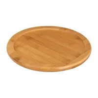 Home Expressions 10" Bamboo Rotating Tray