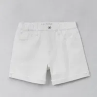 Arizona Womens High Rise Denim Short-Juniors