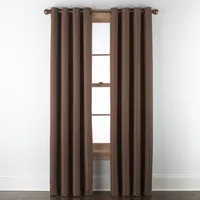 Max Blackout Prescott 100% Grommet Top Single Curtain Panel