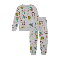 Disney Collection Toddler Boys 2-pc. Lilo & Stitch Mickey Mouse Pant Set