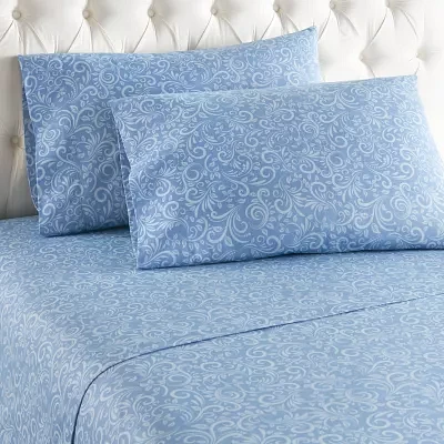 Shavel Micro Flannel Printed Sheet Set