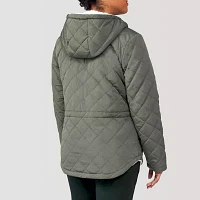 Free Country Womens Water Resistant Midweight Quilted Jacket