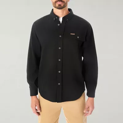 Smiths Workwear Heavyweight Chamois Flannel Mens Regular Fit Long Sleeve Shirt