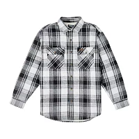 Smiths Workwear Sherpa Lined Flannel Mens Midweight Shirt Jacket