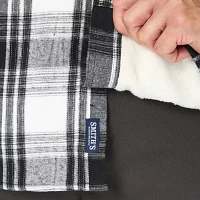 Smiths Workwear Sherpa Lined Flannel Mens Midweight Shirt Jacket