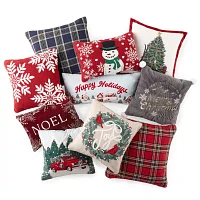 North Pole Trading Co. Noel Lumbar Pillow