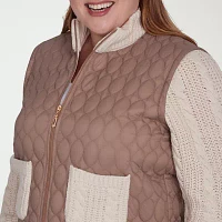 Alfred Dunner Telluride Lightweight Womens Plus Quilted Jacket