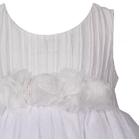 Bonnie Jean Baby Girls Sleeveless Flower Girl Fit + Flare Dress