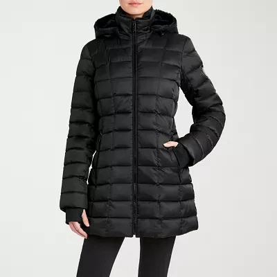 Hfx Womens Hooded Heavyweight Puffer Jacket