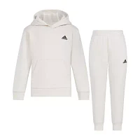 adidas Toddler Unisex 2-pc. Fleece Pant Set