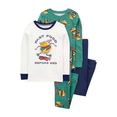 Carter's Little & Big Boys 4-pc. Pajama Sets