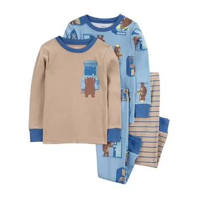 Carter's Toddler Boys 4-pc. Pant Pajama Set