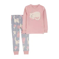 Carter's Toddler Girls 2-pc. Pant Pajama Set