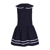 Bonnie Jean Little Girls Sleeveless Drop Waist Dress