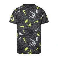 Nike 3BRAND by Russell Wilson Big Boys Crew Neck Short Sleeve Graphic T-Shirt