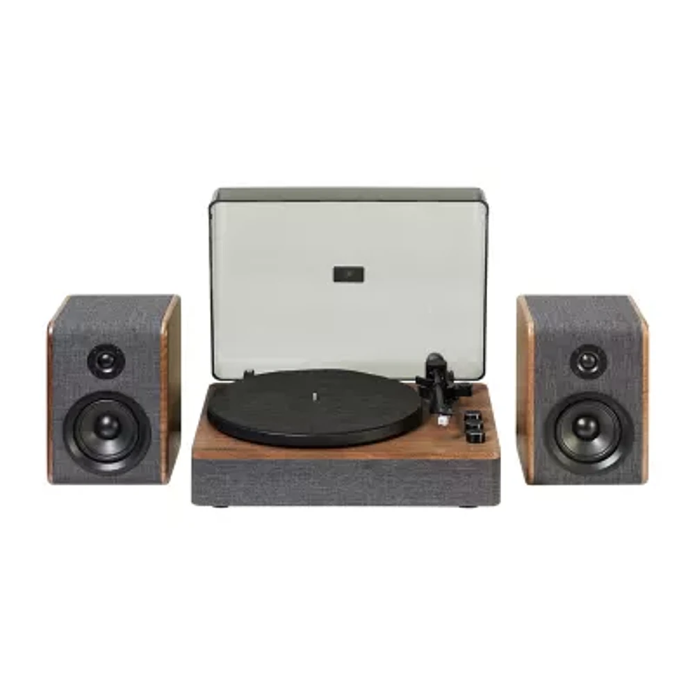 Crosley Nocturne Record Player With Speakers Turntable