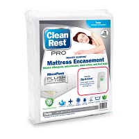 CleanRest Pro Zip Bed Bug Blocker Dust Mite Barrier Breathable Mattress Encasement