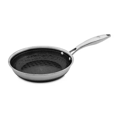 Hell's Kitchen Hybrid Try-Ply Stainless Steel 8" Frying Pan