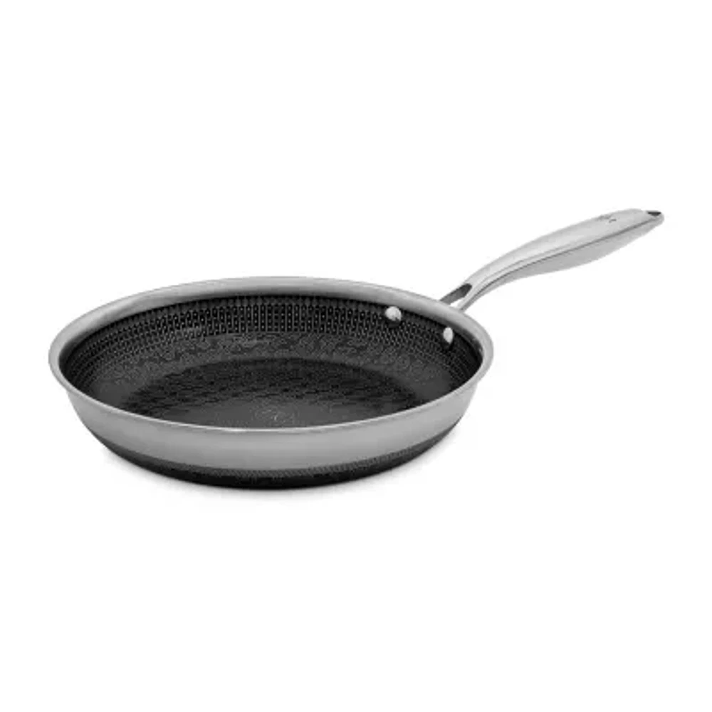 Hell's Kitchen Hybrid Try-Ply Stainless Steel 9.5" Frying Pan