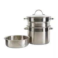 Design Imports Stainless Steel 8-qt. Double Boiler