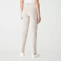 Gloria Vanderbilt Womens Amanda High Rise Straight Corduroy Pant