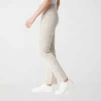 Gloria Vanderbilt Womens Amanda High Rise Straight Corduroy Pant