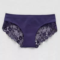 Ambrielle Seamless Lace Cheeky Panty 14p050