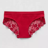 Ambrielle Seamless Lace Cheeky Panty 14p050