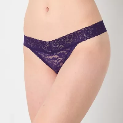 Ambrielle Everyday Lace Thong Panty