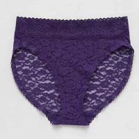 Ambrielle Everyday Lace High Cut Panty