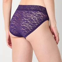 Ambrielle Everyday Lace High Cut Panty