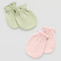 Okie Dokie Baby Girls 2-pc. Baby Mittens