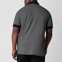 Shaquille O'Neal XLG Big and Tall Mens Regular Fit Short Sleeve Polo Shirt