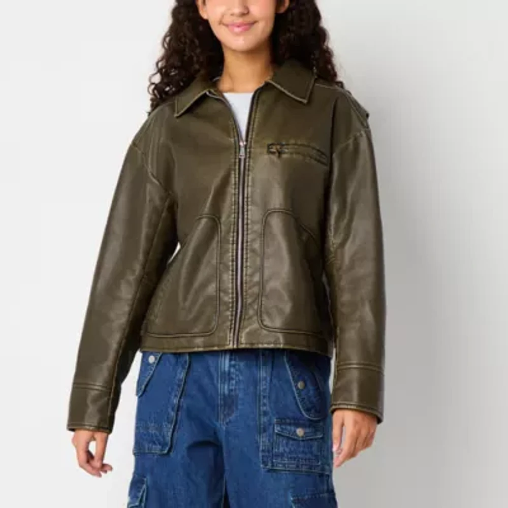 Forever 21 Lightweight Womens Juniors Bomber Jacket