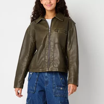 Forever 21 Lightweight Womens Juniors Bomber Jacket