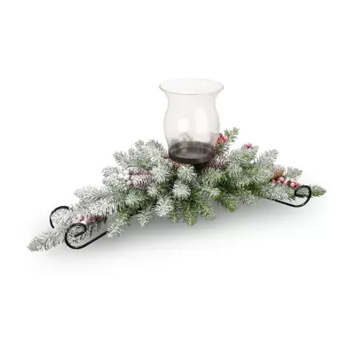 National Tree Co. 30" Dunhill Sleigh Tabletop Decor