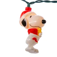 Kurt Adler 10-Light Led Snoopy And Woodstock String Lights