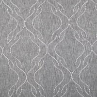 Regal Home Sterling Energy Saving Embroidered Blackout Grommet Top Curtain Panel