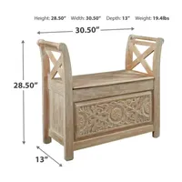 Signature Design by Ashley® Faraji Storage Bench