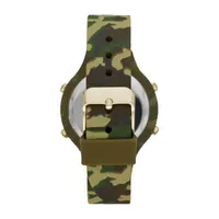 Opp Womens Digital Green Strap Watch Fmdjo169