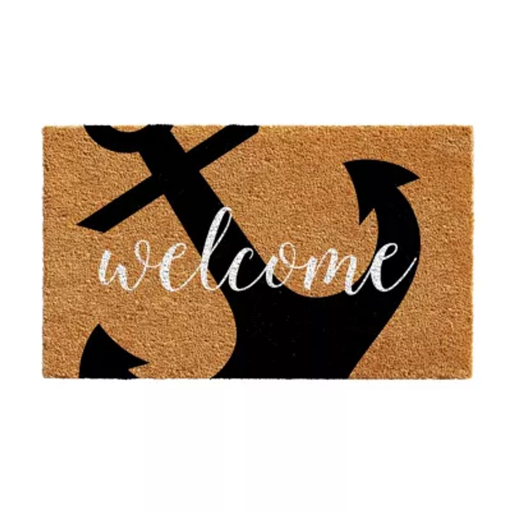 Calloway Mills Anchor Welcome Outdoor Rectangular Doormats