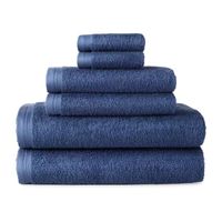 Home Expressions Solid and Stripe Bath Towel