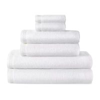 Home Expressions Solid and Stripe Bath Towel