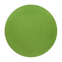 Better Trends Sunsplash Braided Reversible Indoor Outdoor Round Area Rug