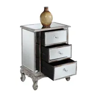 3-Drawer End Table