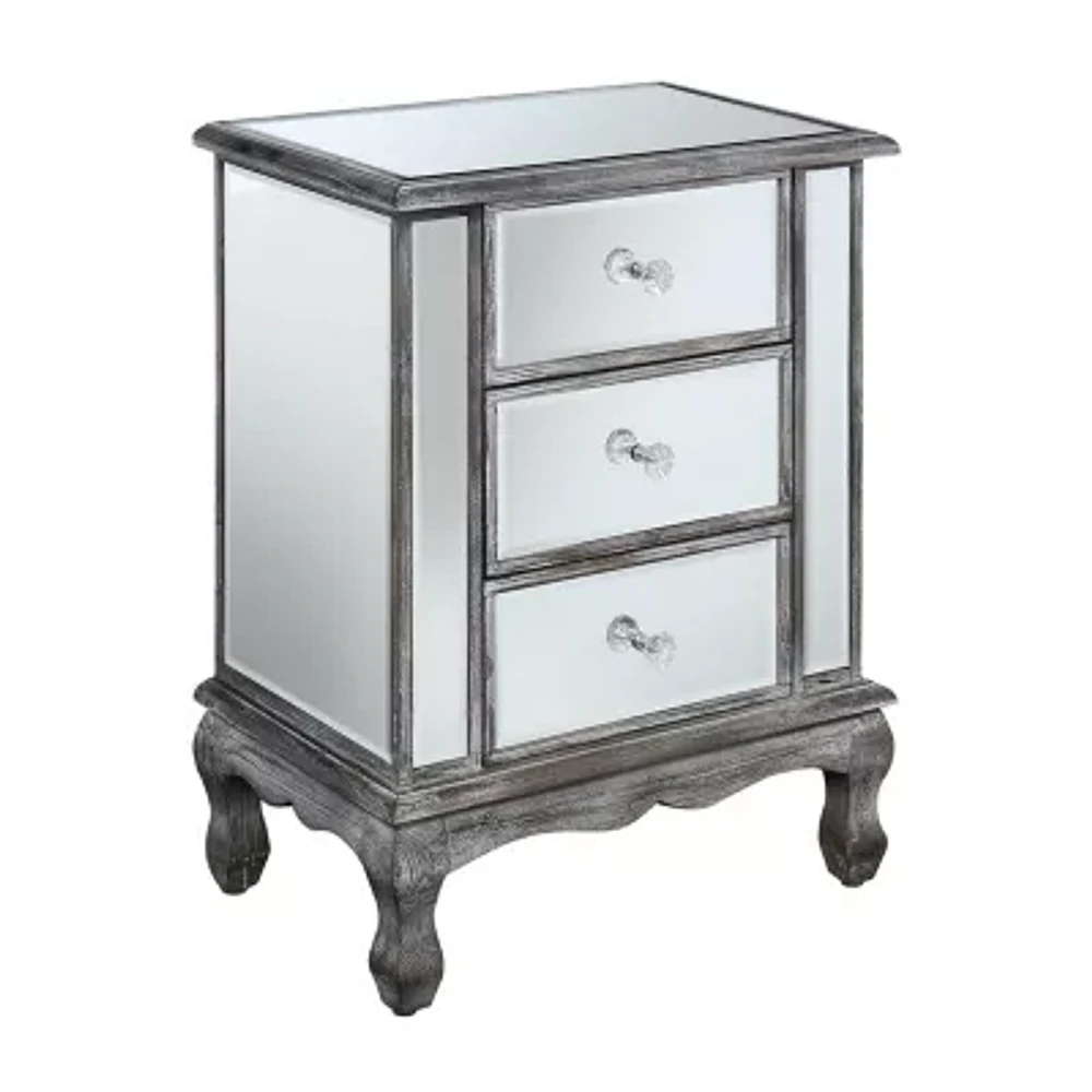 3-Drawer End Table