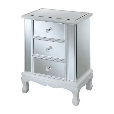 3-Drawer End Table