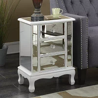 3-Drawer End Table