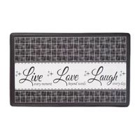 Achim Live Love Laugh Anti-Fatigue 18"X30" Kitchen Mat